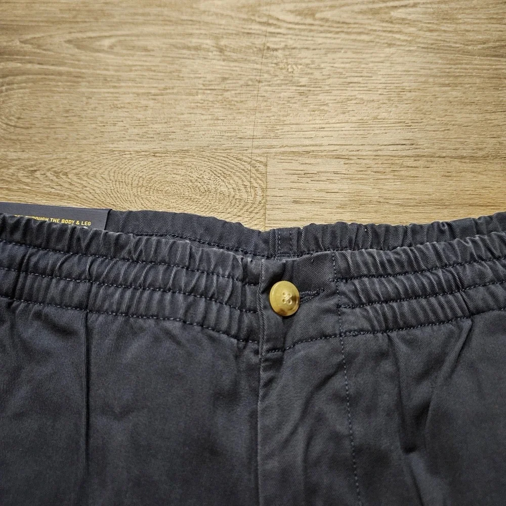 Polo Ralph Lauren Stretch Classic Fit Navy Blue Chino Shorts Men's Large NWT